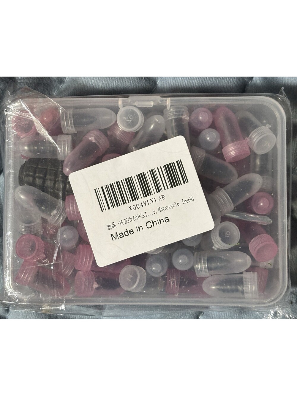 60pcs Car Tubeless Vacuum Tire Puncture Repair Kit Screw Nail Tire Patch Plug